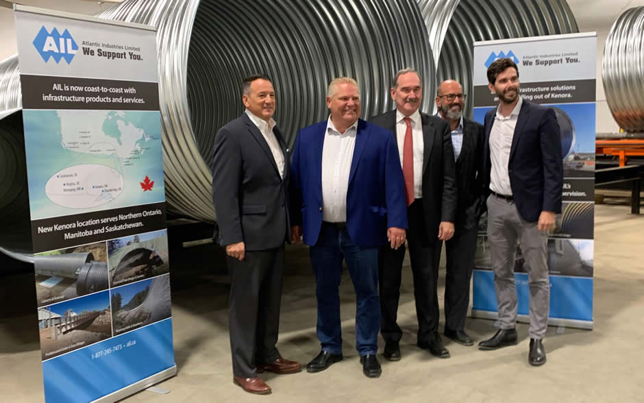 Opening of AIL in Kenora, Ontario