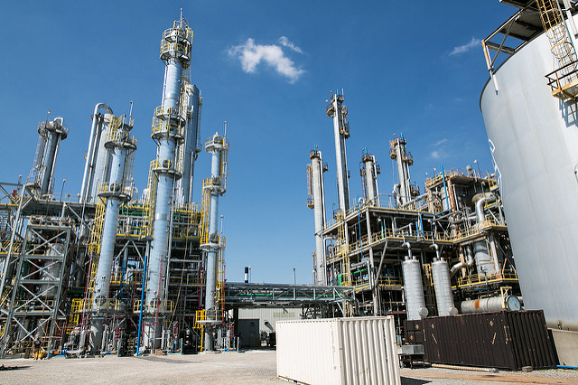 GreenField specialty alcohols in Chatham, Ontario